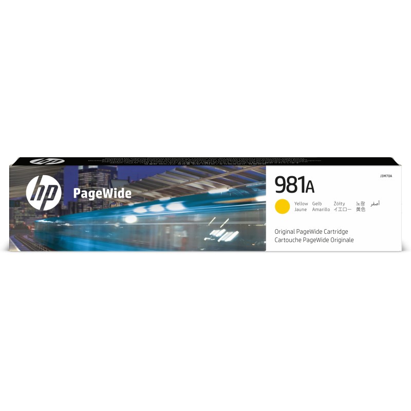 HP 981A Yellow Original PageWide Cartridge